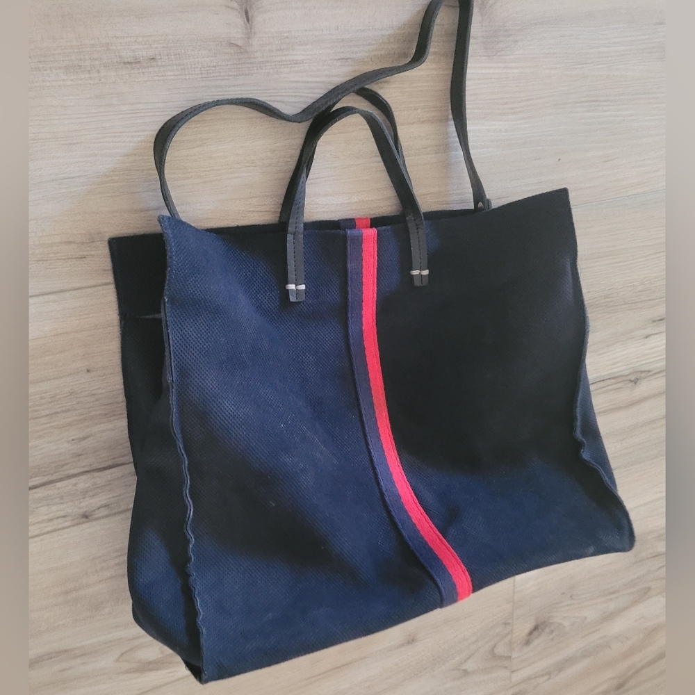 Clare V Simple Tote Blue Preowned.